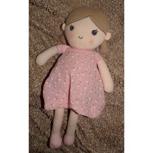 Linzy Toys Sweet Cakes Emily Plush Doll  Pink, 12"